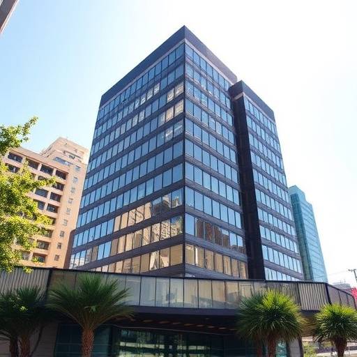 Modern office building in San Francisco, representing NetSight Analytics' headquarters